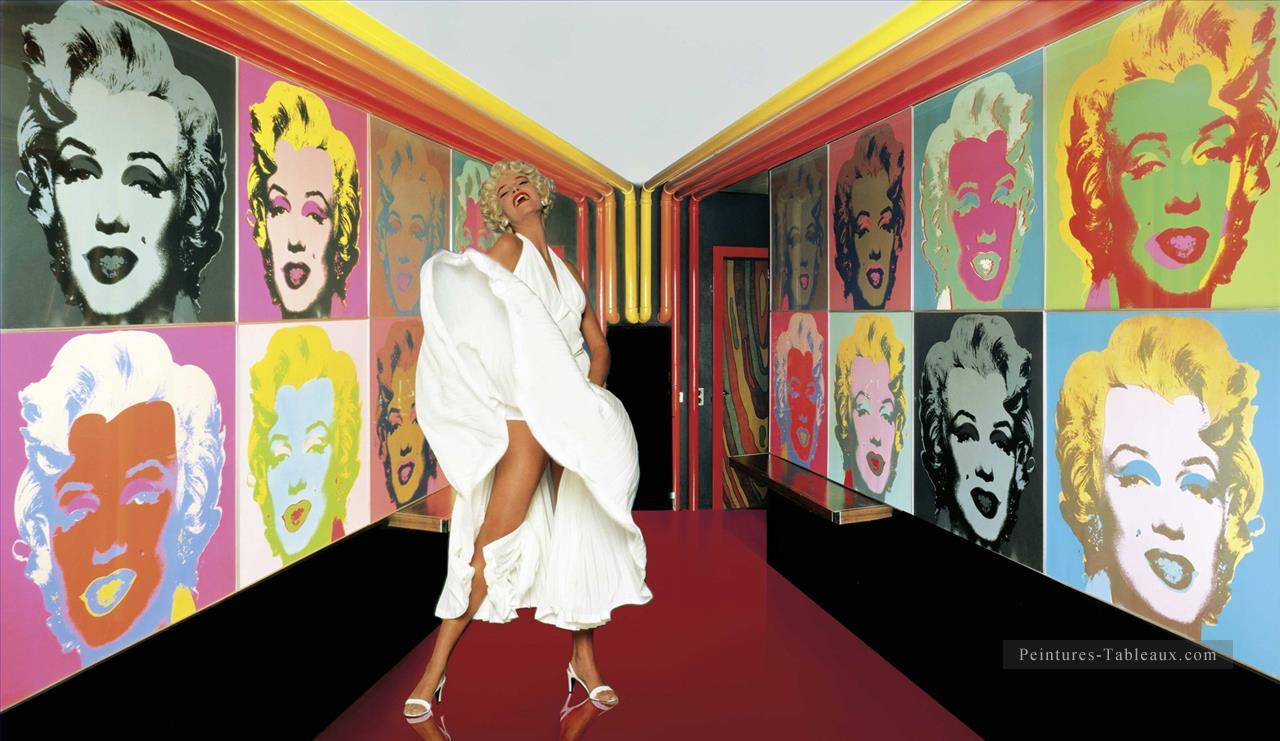 Marilyn Monroe Dancer POP artistes Peintures à l'huile